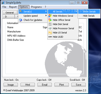 Portable SimpleSysInfo screenshot 13