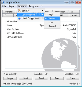 Portable SimpleSysInfo screenshot 14