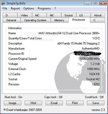 Portable SimpleSysInfo screenshot 4