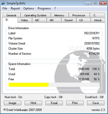 Portable SimpleSysInfo screenshot 6