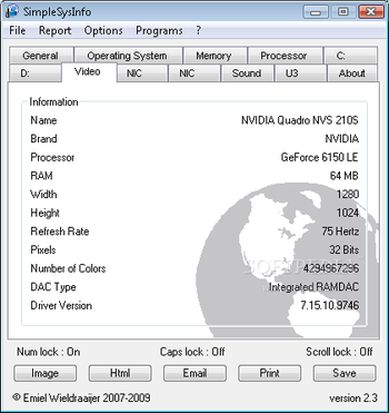 Portable SimpleSysInfo screenshot 7