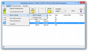 Portable Simplyzip screenshot 4