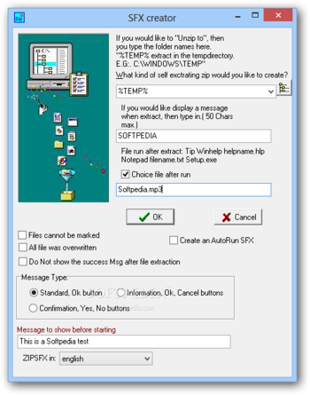 Portable Simplyzip screenshot 5