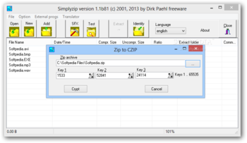 Portable Simplyzip screenshot 6