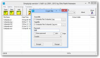 Portable Simplyzip screenshot 7