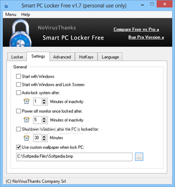 Portable Smart PC Locker screenshot 2