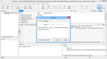Portable SmartGit screenshot 10