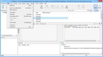 Portable SmartGit screenshot 3