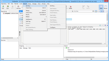 Portable SmartGit screenshot 6