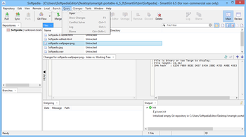 Portable SmartGit screenshot 7