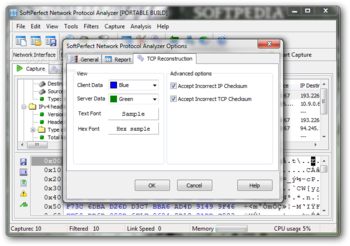 Portable SoftPerfect Network Protocol Analyzer screenshot 10