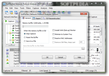 Portable SoftPerfect Network Protocol Analyzer screenshot 8