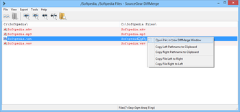 Portable SourceGear DiffMerge screenshot