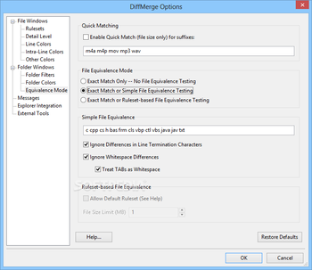 Portable SourceGear DiffMerge screenshot 17