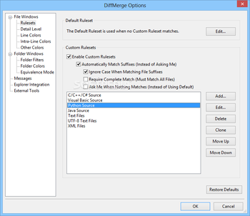 Portable SourceGear DiffMerge screenshot 9