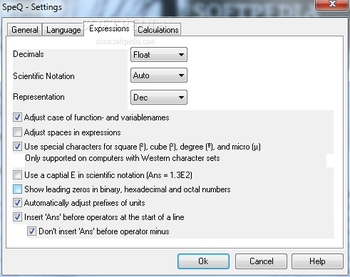 Portable SpeQ Mathematics screenshot 10