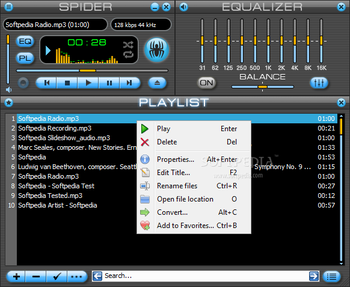 Portable Spider Player screenshot