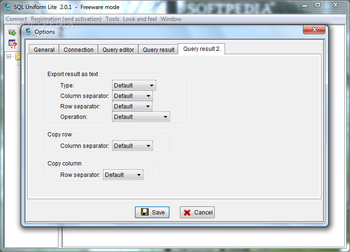 Portable SQL Uniform Lite screenshot 8