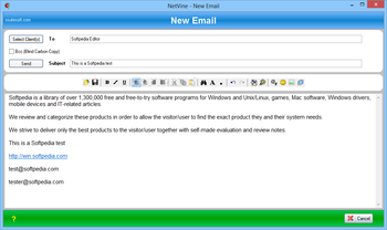 Portable SSuite NetVine screenshot 3