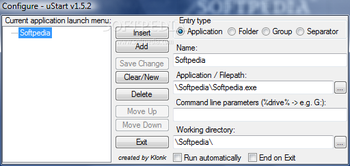 Portable ìStart screenshot