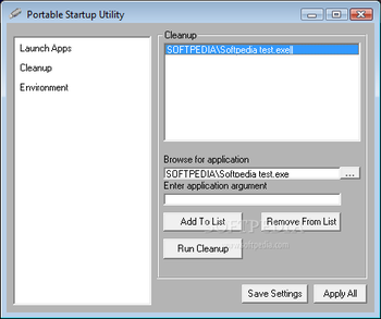 Portable Startup Utility screenshot 2