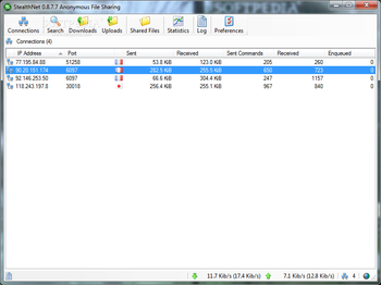 Portable StealthNet screenshot