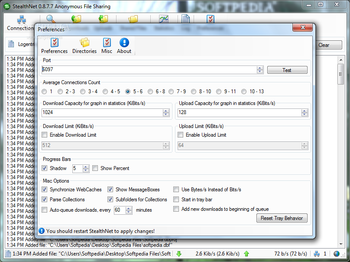 Portable StealthNet screenshot 5