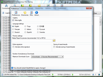 Portable StealthNet screenshot 7