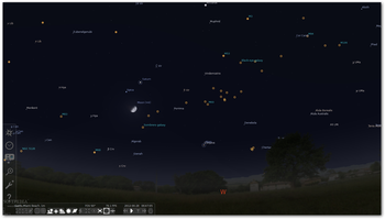 Portable Stellarium screenshot