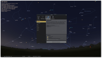 Portable Stellarium screenshot 7