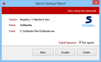Portable SterJo Startup Patrol screenshot 5