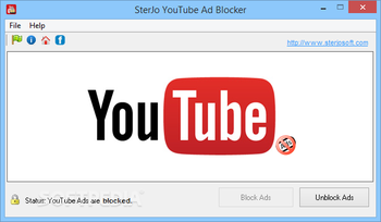 Portable SterJo YouTube Ad Blocker screenshot