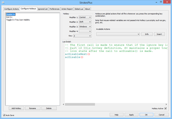 Portable StrokesPlus screenshot 3