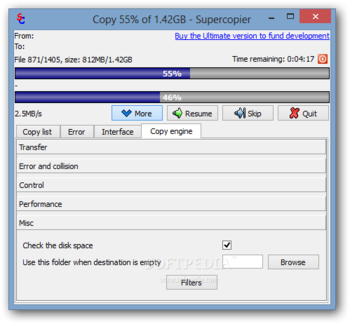 Portable Supercopier screenshot 8
