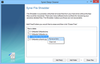 Portable Synei PC Cleaner screenshot 11