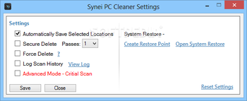 Portable Synei PC Cleaner screenshot 13