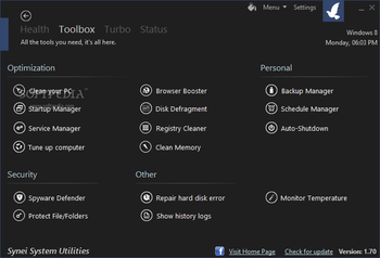 Portable Synei System Utilities screenshot 2