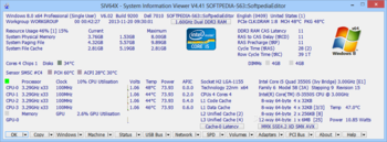 Portable System Information Viewer screenshot 2