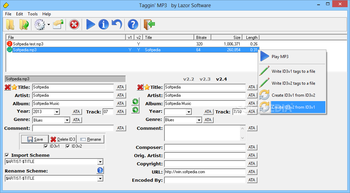 Portable Taggin' MP3 screenshot