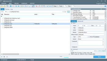 Portable TagScanner screenshot 3