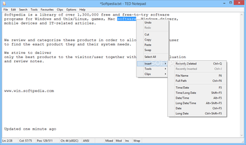 Portable TED Notepad screenshot