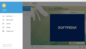 Portable Telegram Desktop screenshot 2