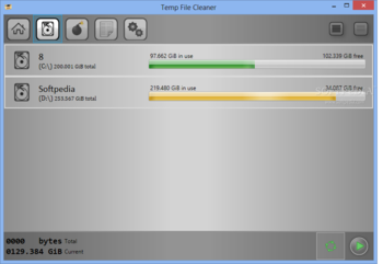 Portable Temp File Cleaner screenshot