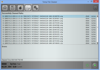 Portable Temp File Cleaner screenshot 3