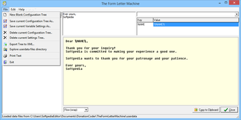 Portable The Form Letter Machine screenshot 2