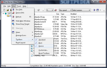 Portable Tiny Burner screenshot 4