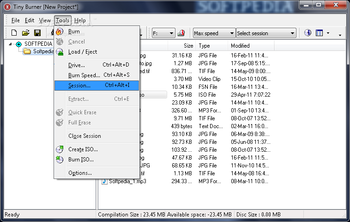 Portable Tiny Burner screenshot 5