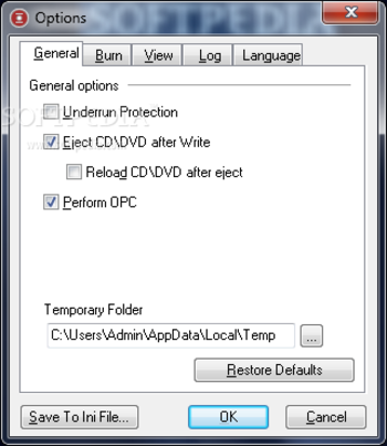 Portable Tiny Burner screenshot 8