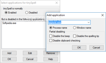 Portable tinySpell+ screenshot 3