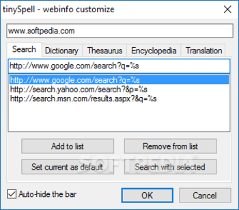 Portable tinySpell+ screenshot 4